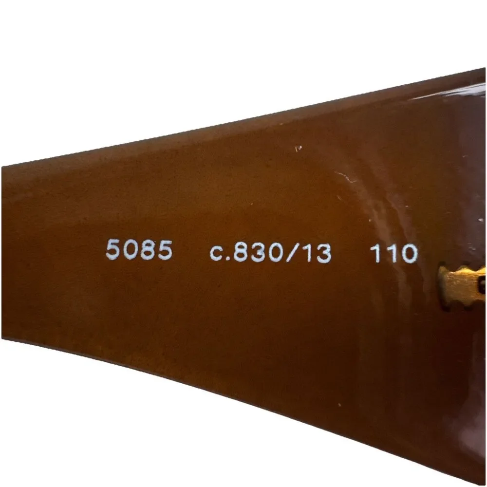 Chanel Shield 5085 Sunglasses Brown Gradient CC Logo Oversized Y2K Designer COA - Picture 9 of 16